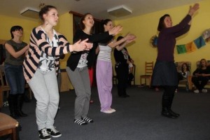 Učíme se tance se zahraničním hostem z Turecka  